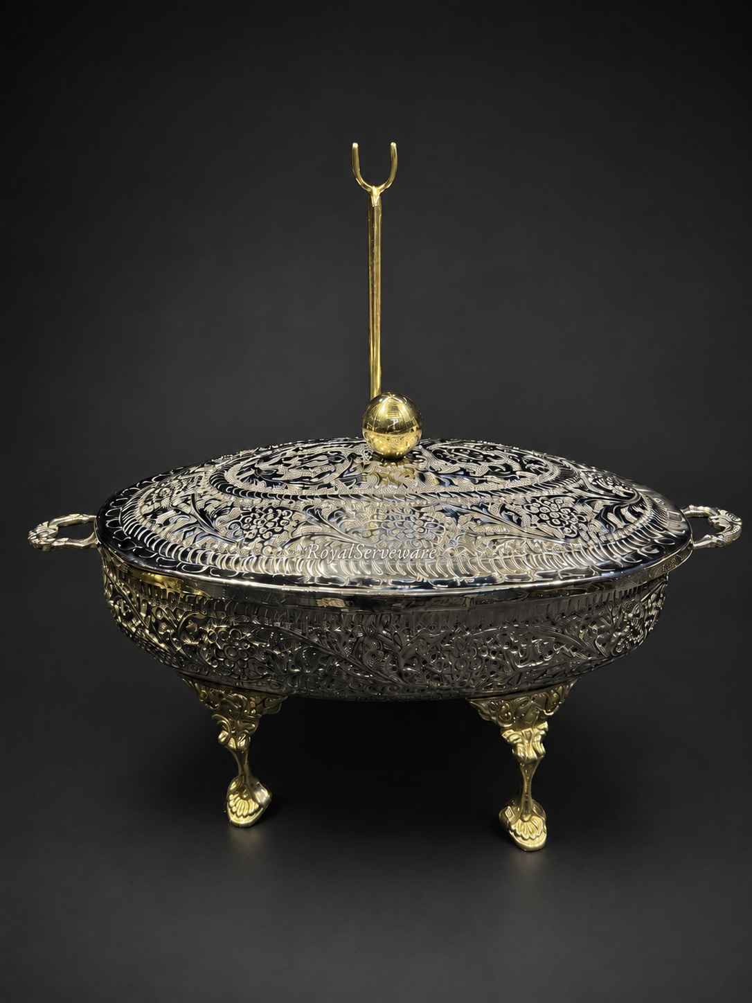 Small oval cutwork dish