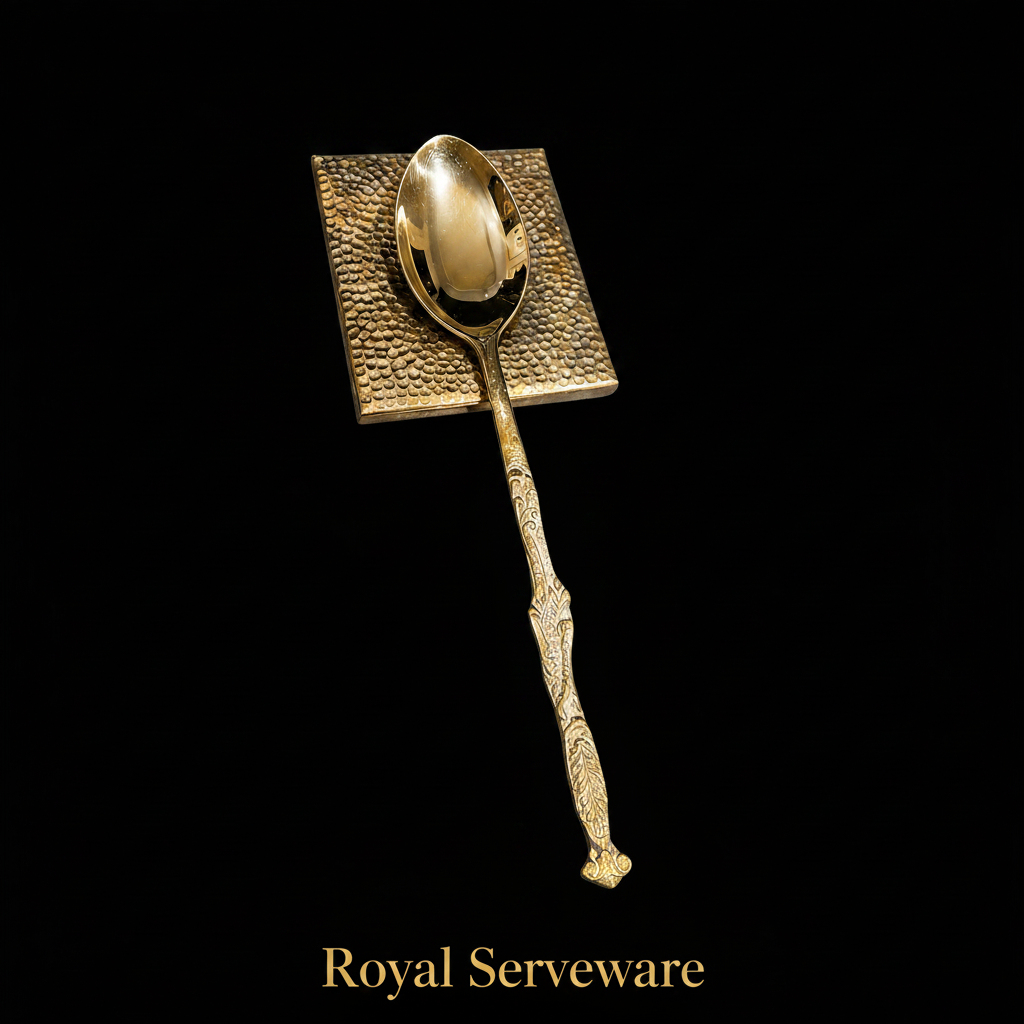 Spoon with spoon rest