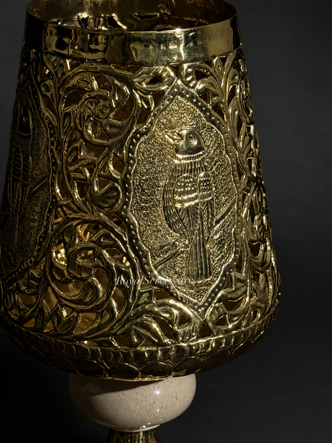 Morrocan bird vase