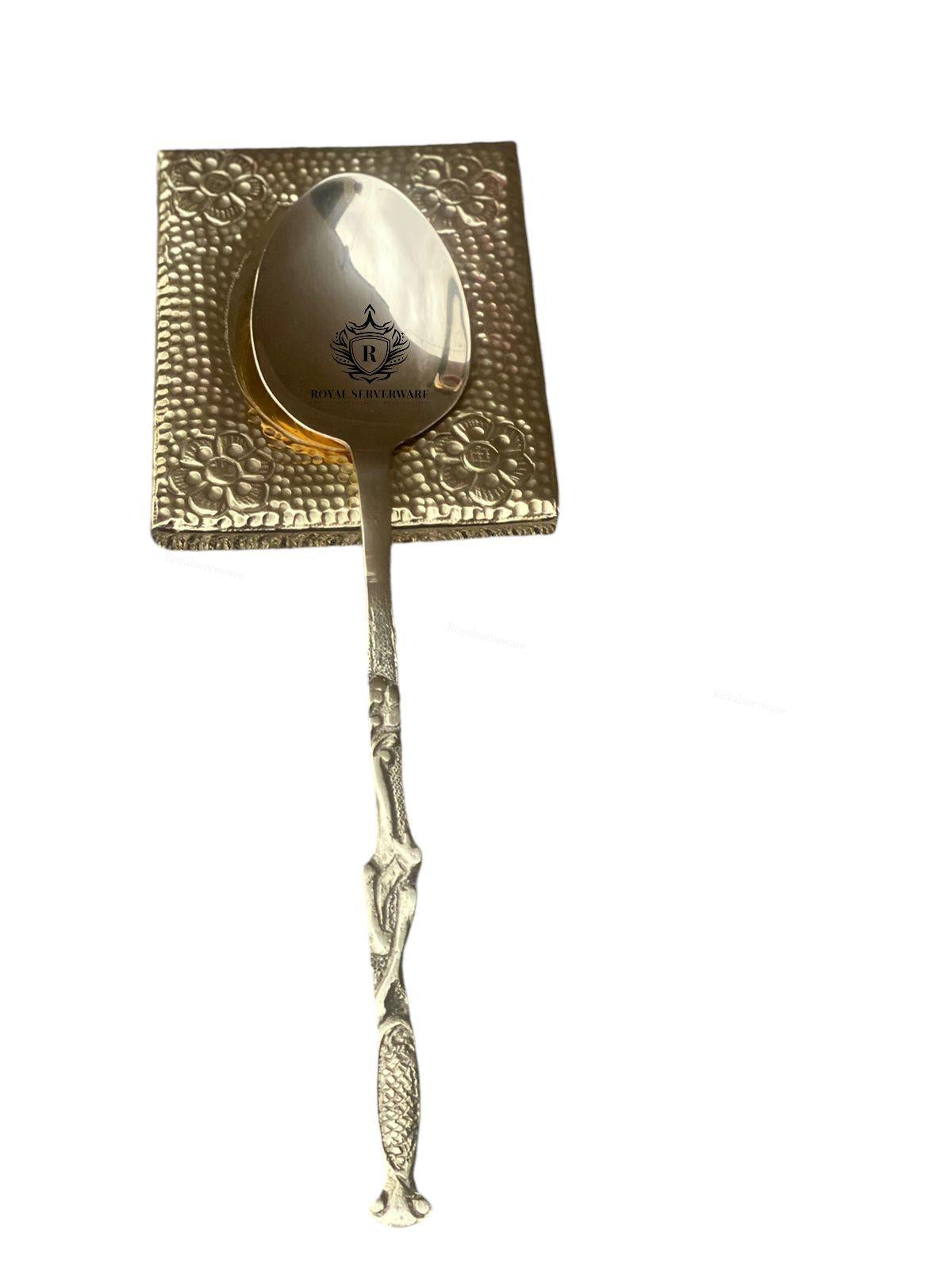 Brass Serving Spoon