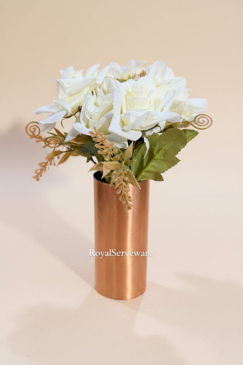 small copper vase