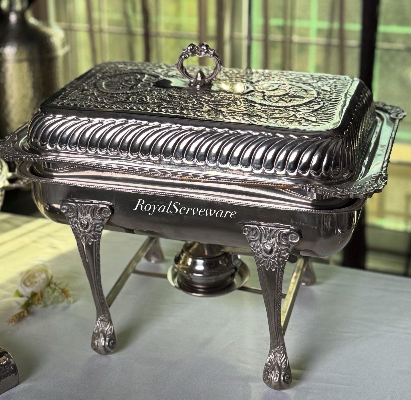 Noir chafing dish