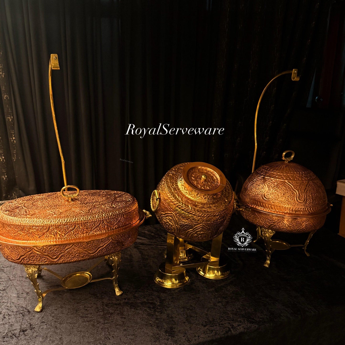 Copper set of three