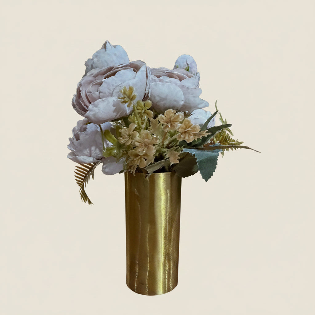 Charming little brass vase