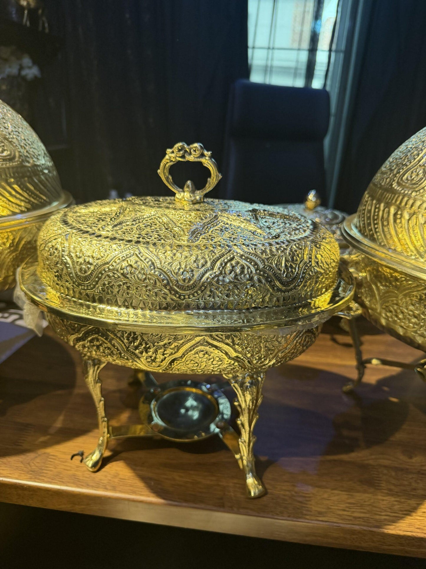 Small oval chafing dish 12”