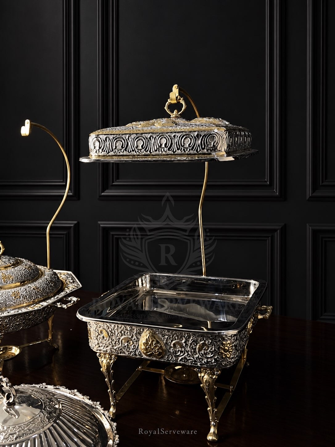 Dilara square chafing dish