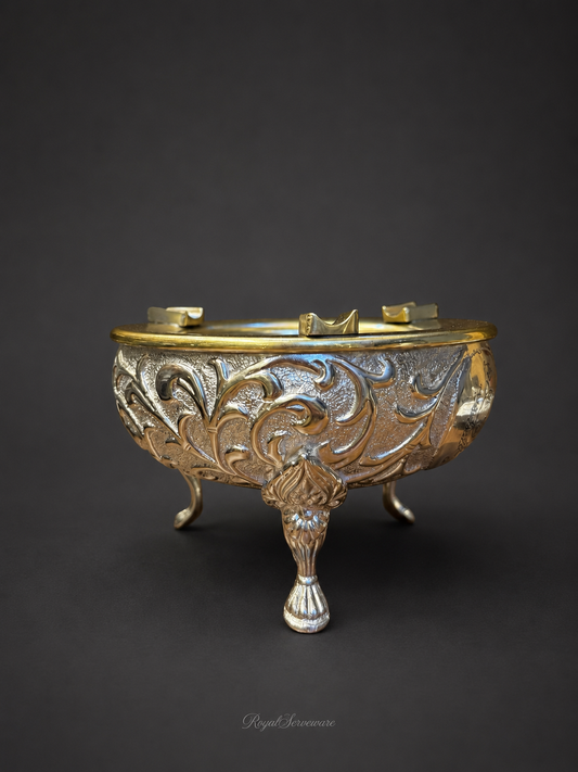 Brass ashtray large