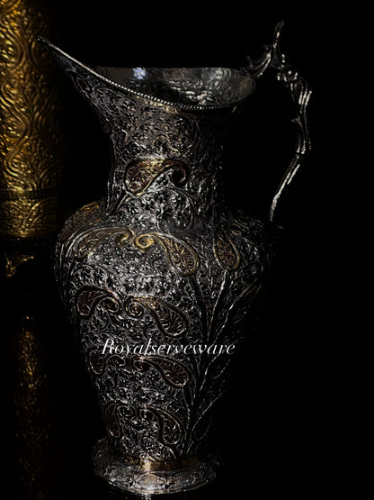 Brass double tone jug