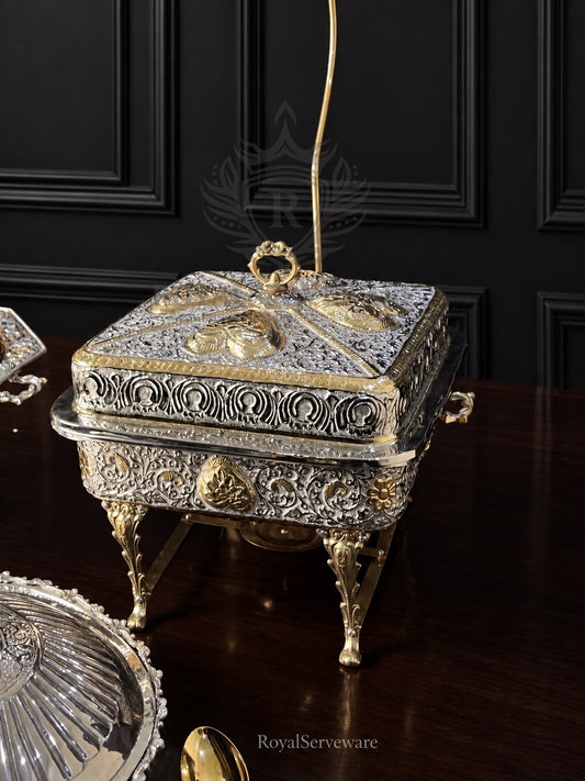 Dilara square chafing dish