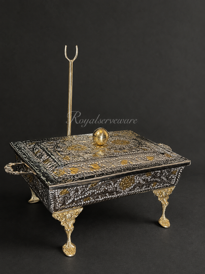 Double tone rectangle dish