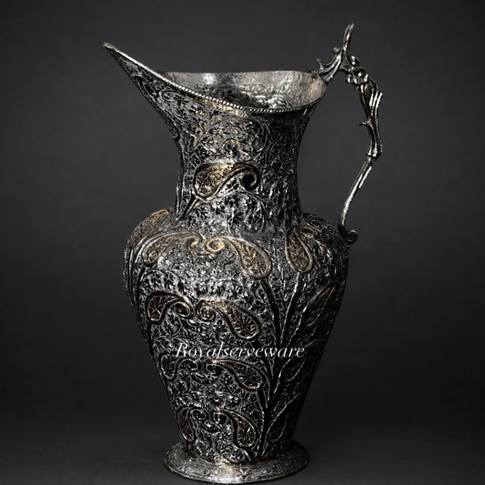 Brass double tone jug