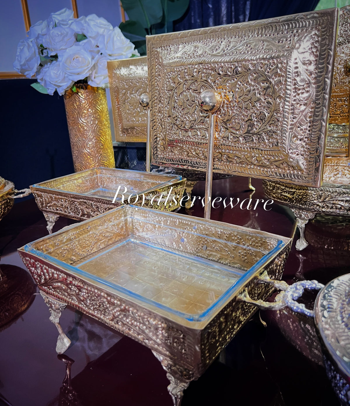 Rectangular Cutwork Dish