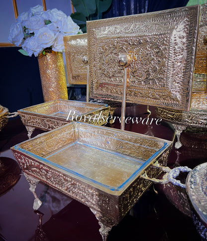 Rectangular Cutwork Dish