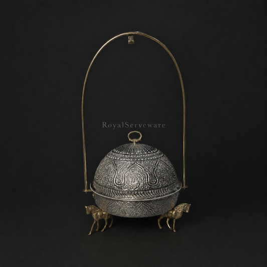 Round Horse chafing dish