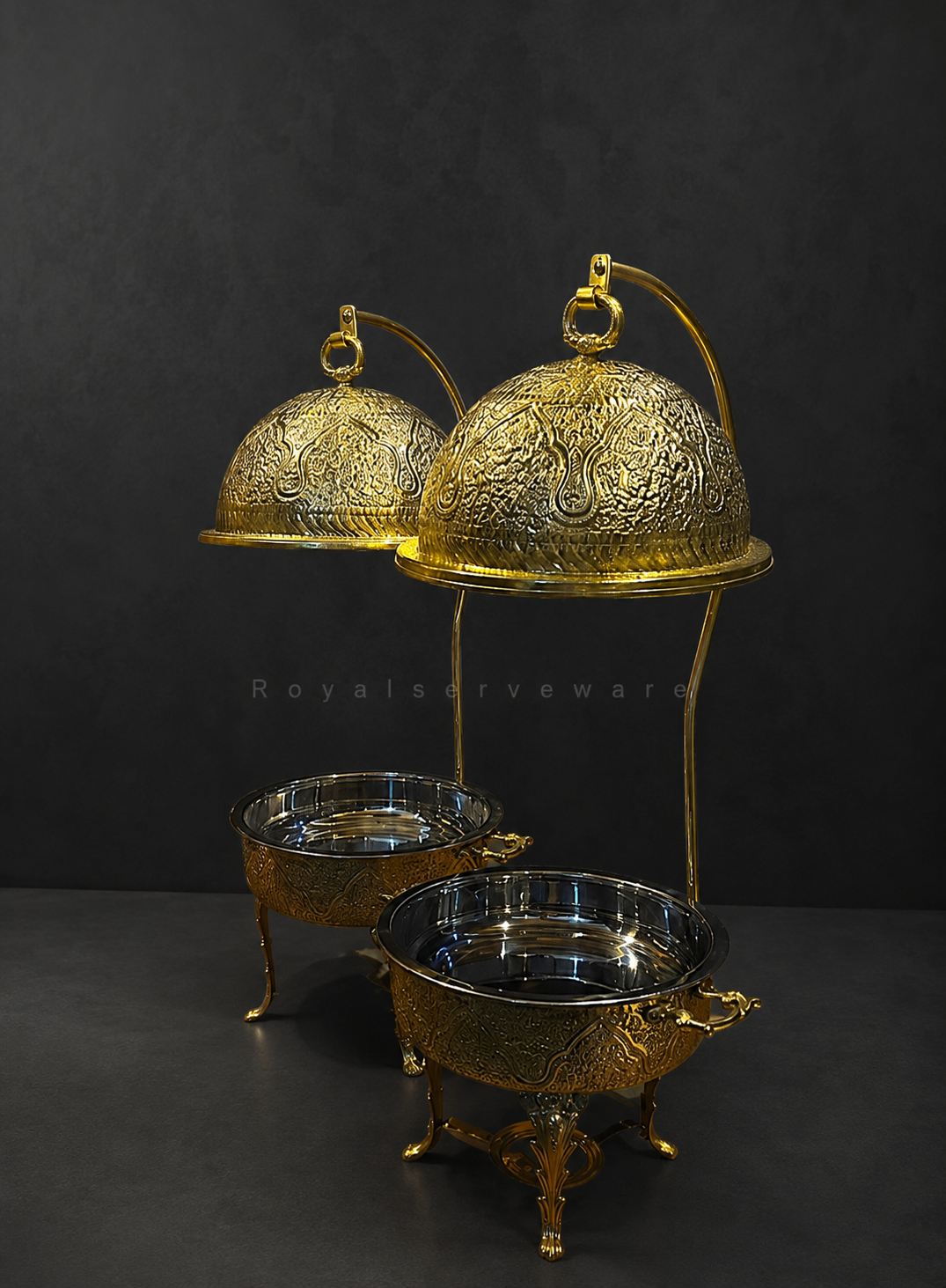 10”inches brass chafing dish
