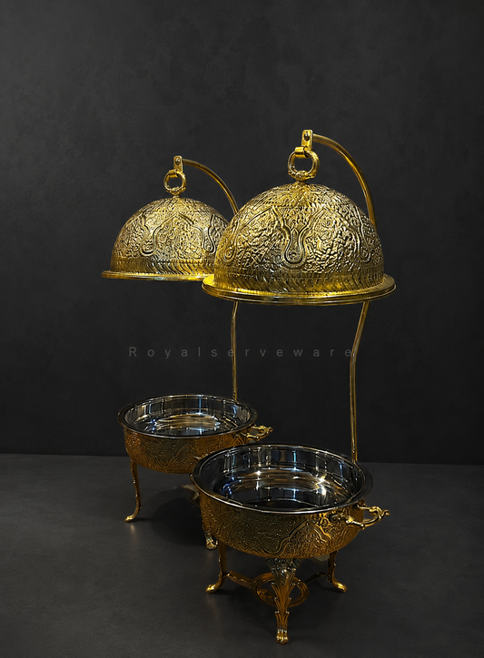 10”inches brass chafing dish