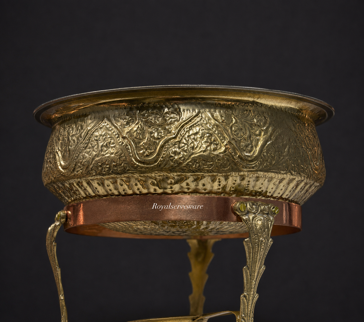 Brass lid handi 14”