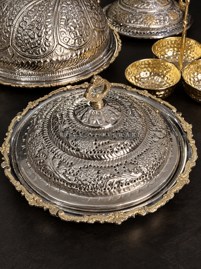 Platter with lid