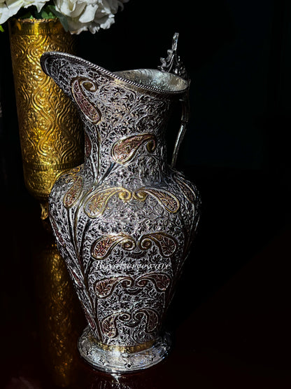 Brass double tone jug
