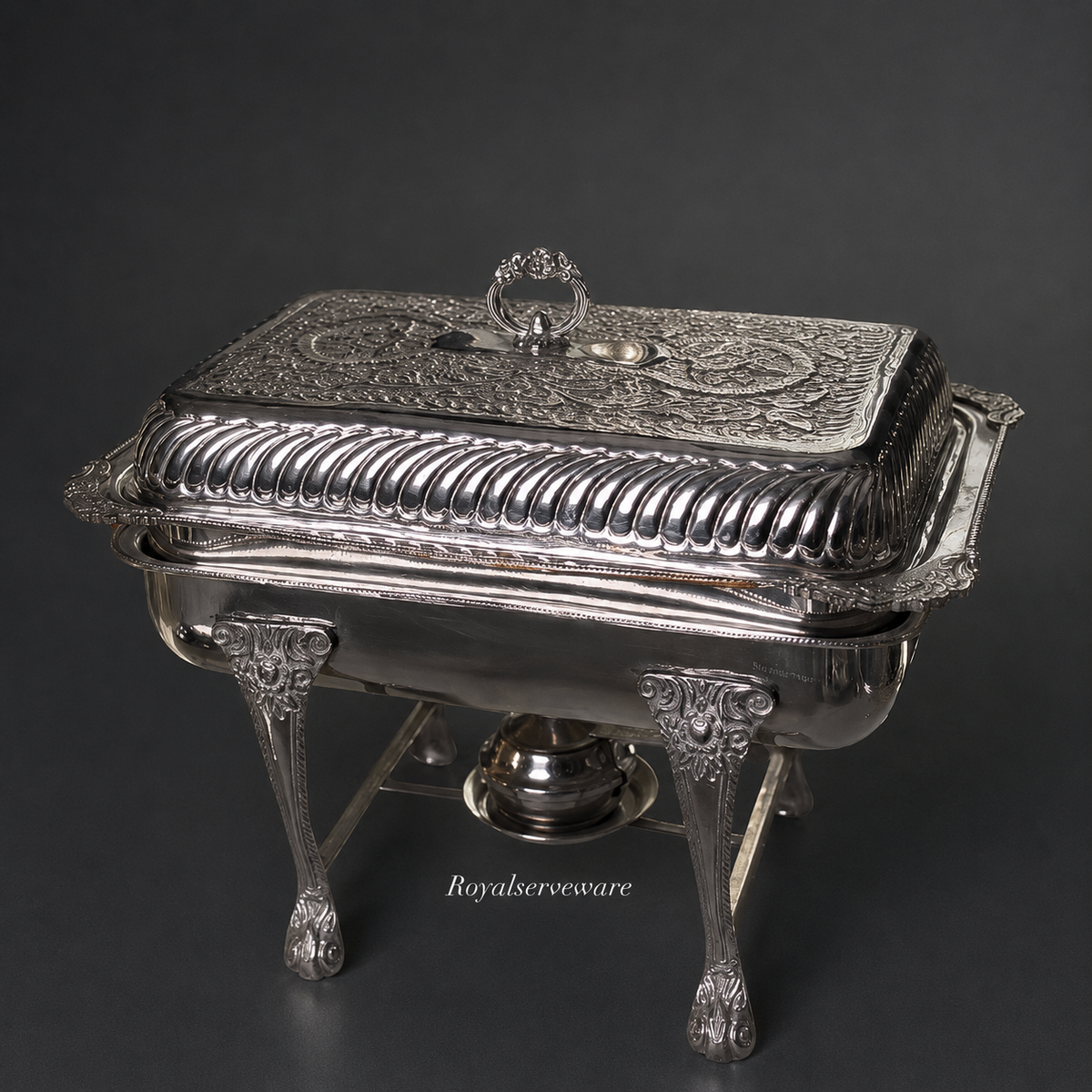 Noir chafing dish
