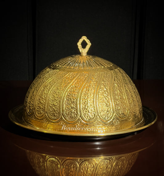 Mandi platter brass