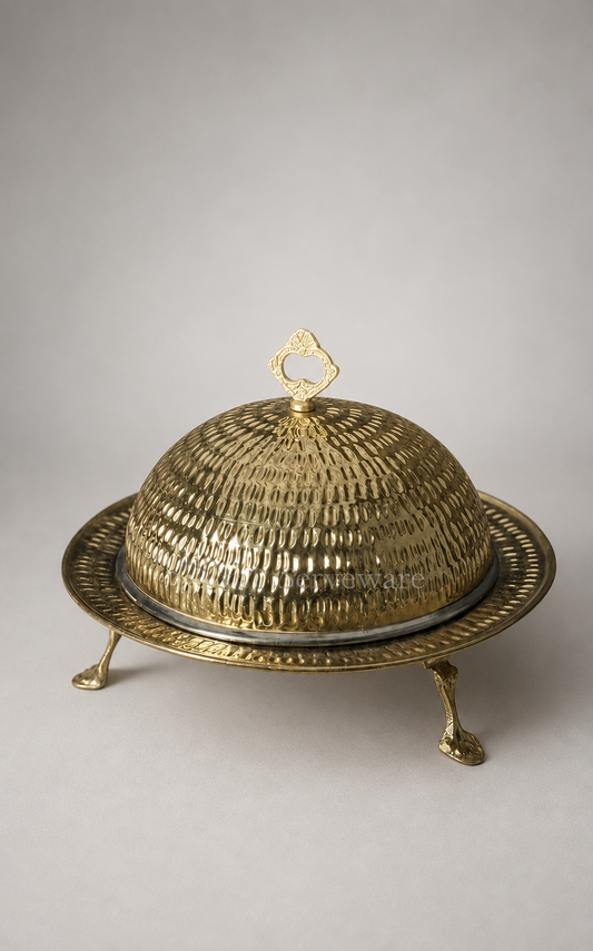 Brass mandi platter