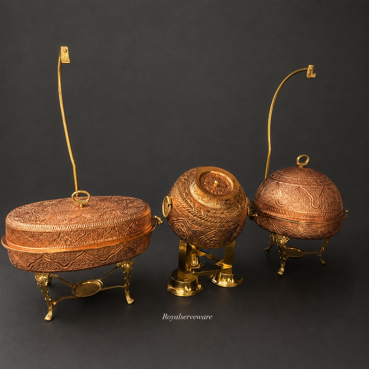 Copper set of three