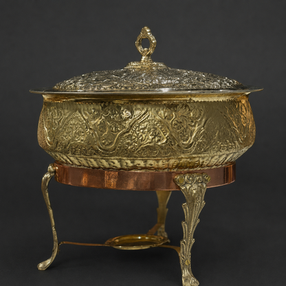 Brass lid handi 14”