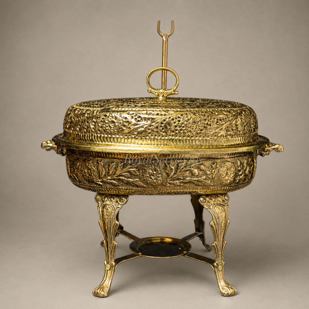 Oval chafing dish