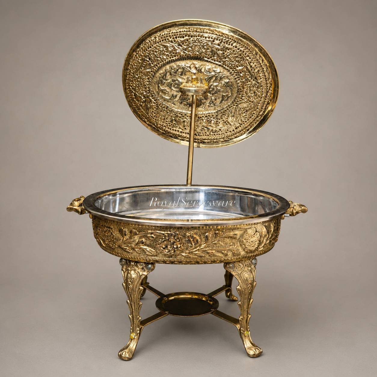 Oval chafing dish