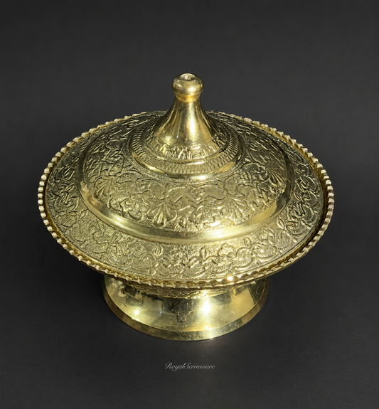 Brass antique dip bowl mini