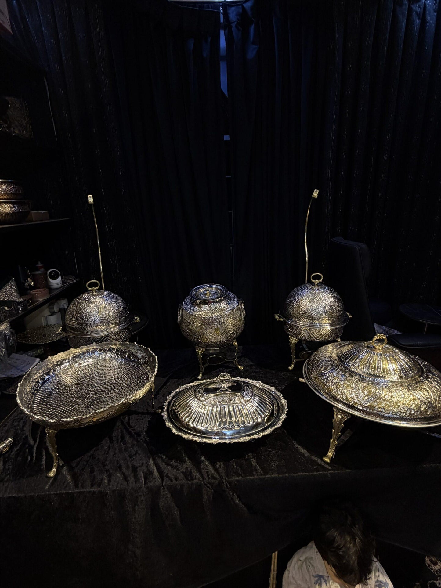 6 pcs Ganga jamni set