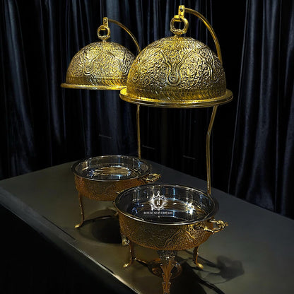 10”inches brass chafing dish