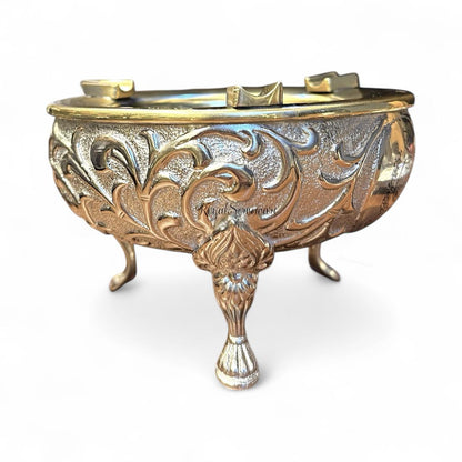 Silver executive desk set 5 pcs