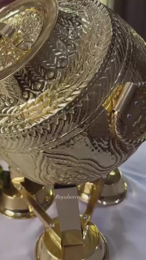 Brass set of three