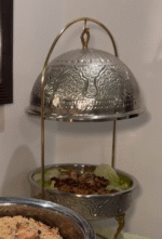 Silver Round Chafing Dish - Image 2