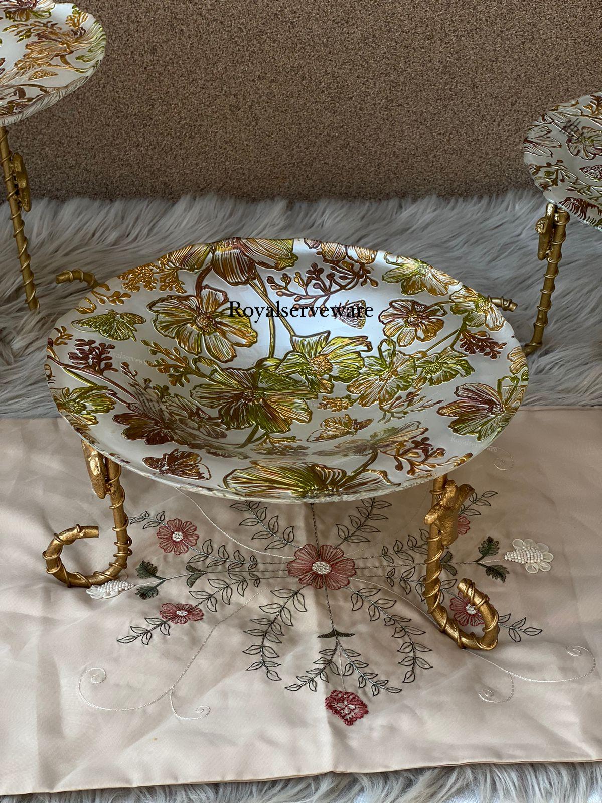 Floral Platter2 Floral Turkish Platter - Image 1