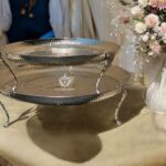 Silver Brass Thal Style Platter