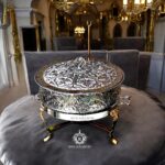 Silver Copper Chafing Handi