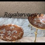 Brown transparent turkish platter
