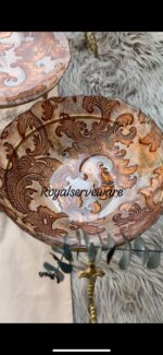 Brown transparent turkish platter - Image 3