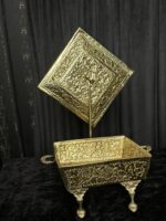 Square cutwork dish brass - Image 2