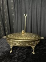 Oval cutwork Brass dish - Image 2