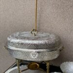 Oval Chafing Dish Silver