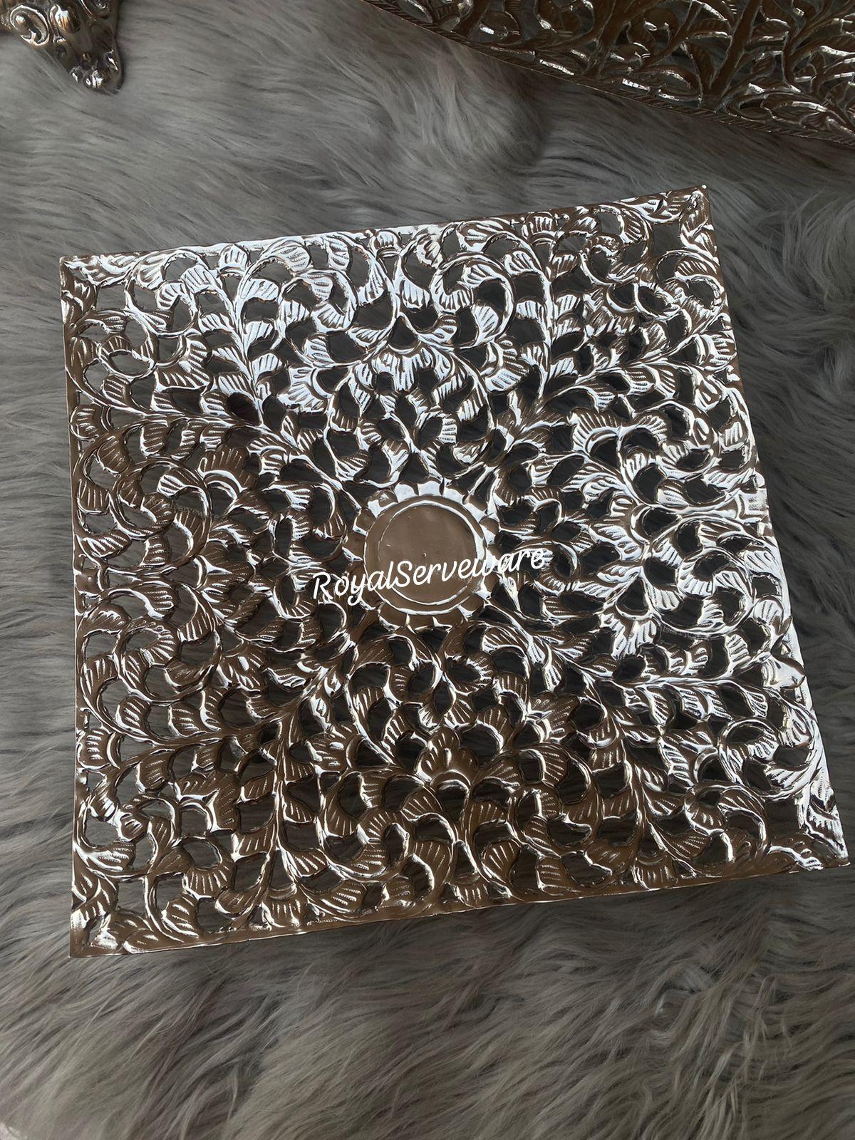 store_01J77NX0SVC6ABY80Q7Z7G43HV_assets_1728935281044-store_01J77NX0SVC6ABY80Q7Z7G43HV2F1728935138224- Silver Cutwork Tray - Image 1