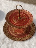 Turkish glass pastry platter - Image 5