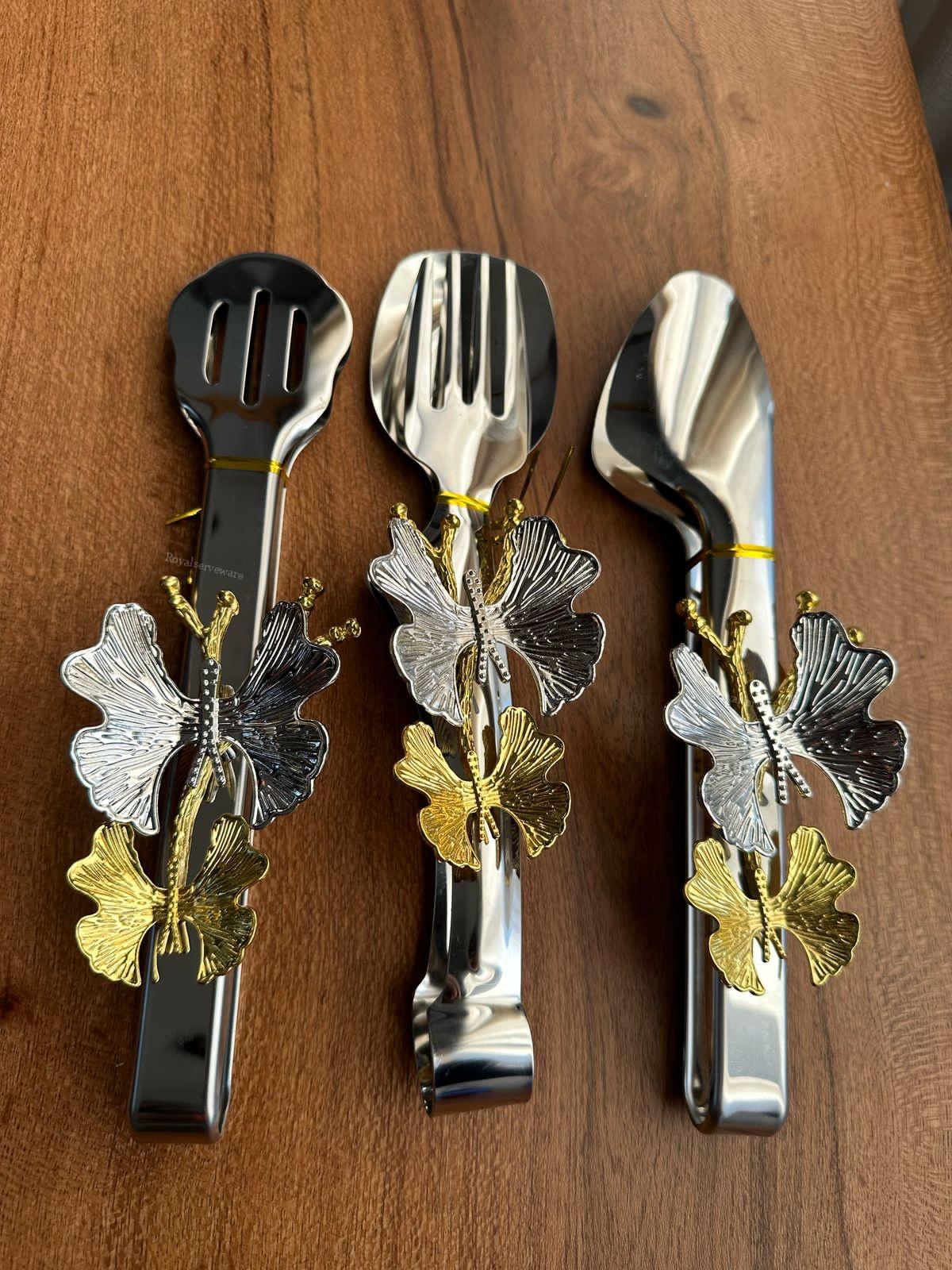 0d766b49-614d-4b6b-a9e3-fd8eb0867e58 Butterfly turkish tong set - Image 1