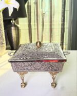 Square cutwork dish silver - Image 4