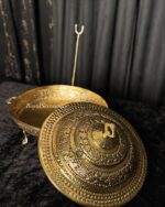 Round “Nuran” dish brass - Image 2