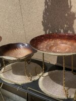 Turkish platter brown gold - Image 4